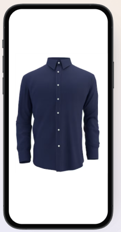 Dashboard view on a mobile device